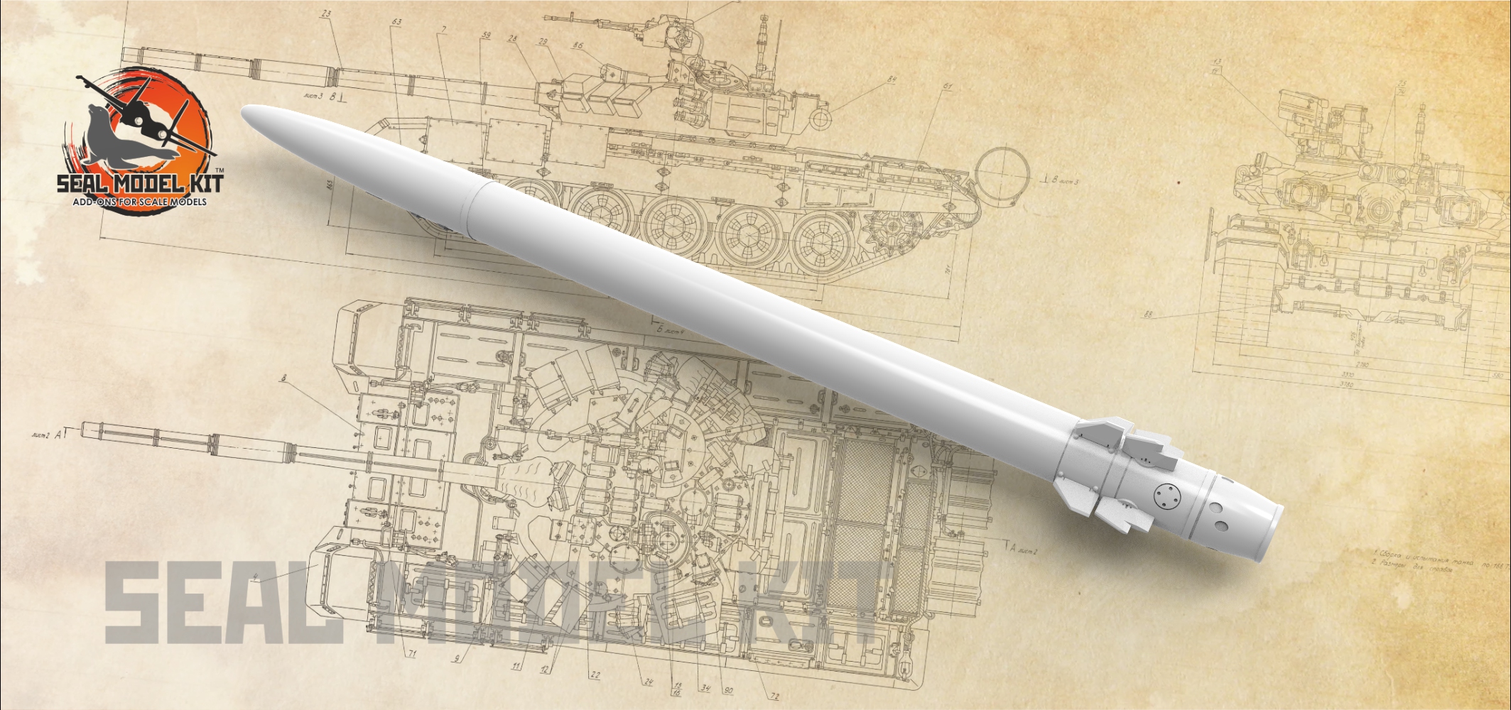 smk35003 Ракета для ТОР-М2 РЗВ МД, 1/35