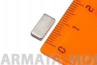 1272072MG Неодимовый магнит прямоугольник 10х5х2 мм