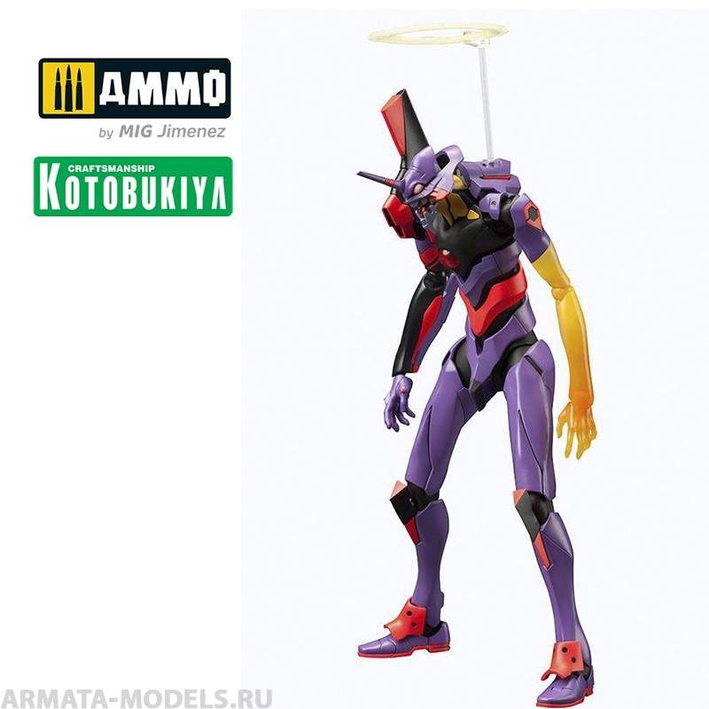 KTOKP334 Сборная модель Neon Genesis Evangelion Plastic Model Kit Evangelion Test Type-01 KOTOBUKIYA