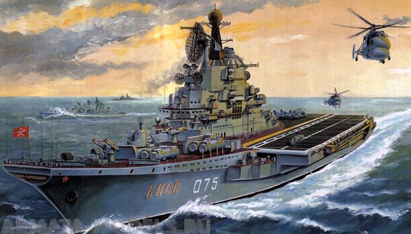 05704 Авианесущий крейсер Киев Trumpeter
