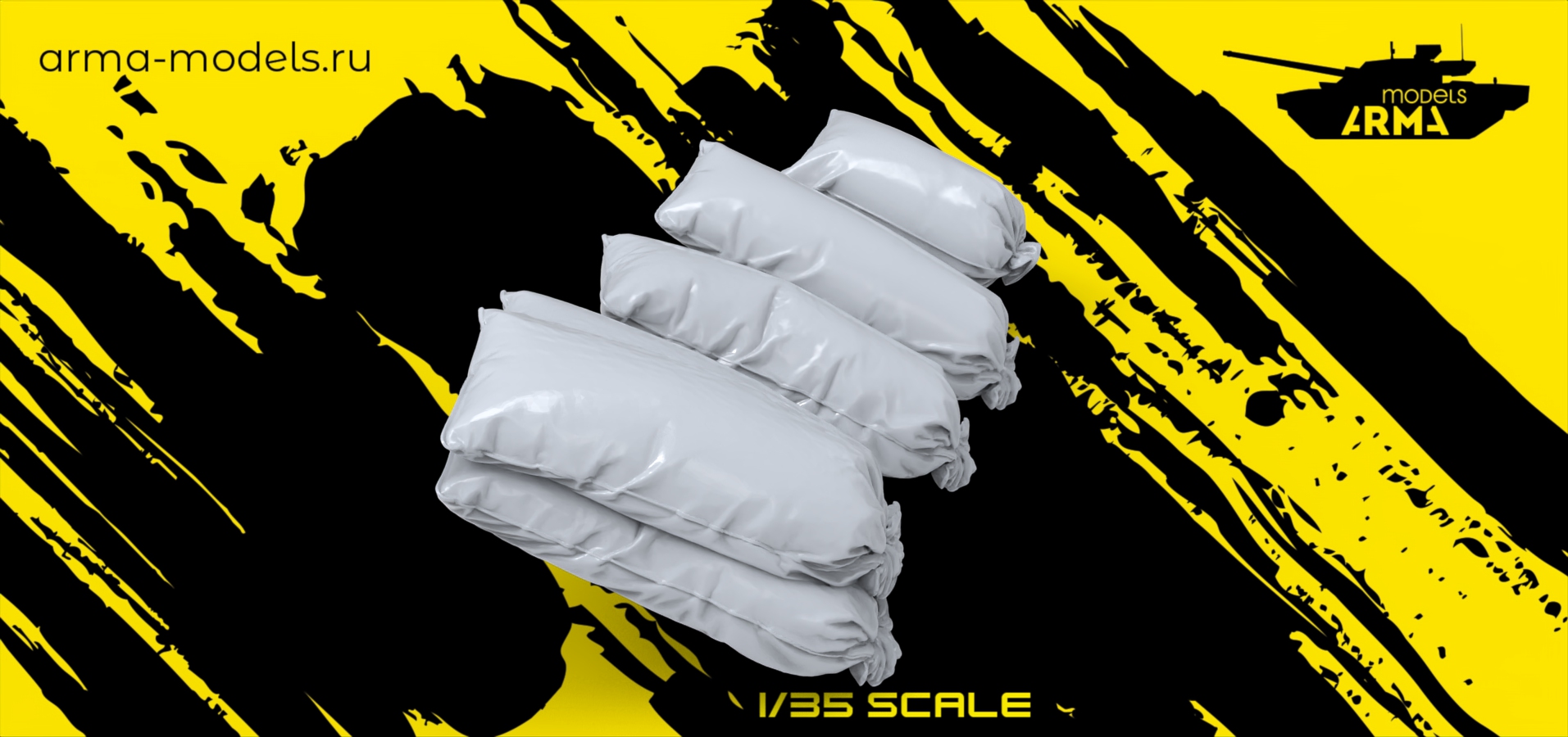 AM35864 Миниатюра Мешки Arma Models