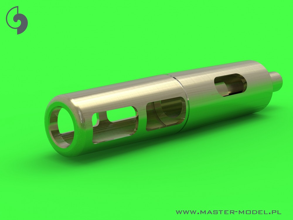 AM-32-068 37 мм и 23 мм стволы, ПВД и антенный ввод для Миг-15, Миг-15 бис