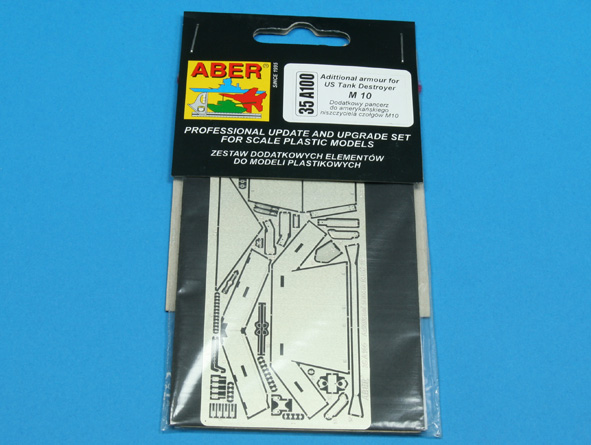 ABR-35-A100  Дополнения для  Additional armour for US Tank Destroyer M10 для  1/35