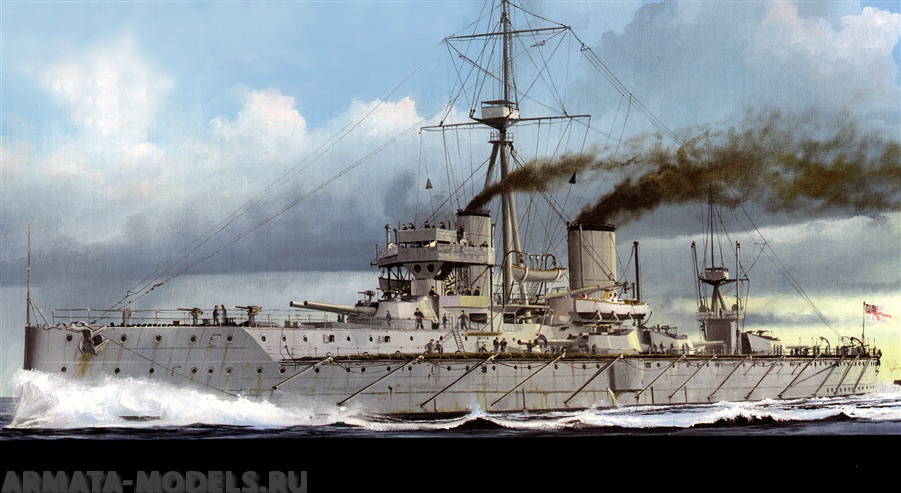 05328P Линкор  Dreadnought 1907 Trumpeter