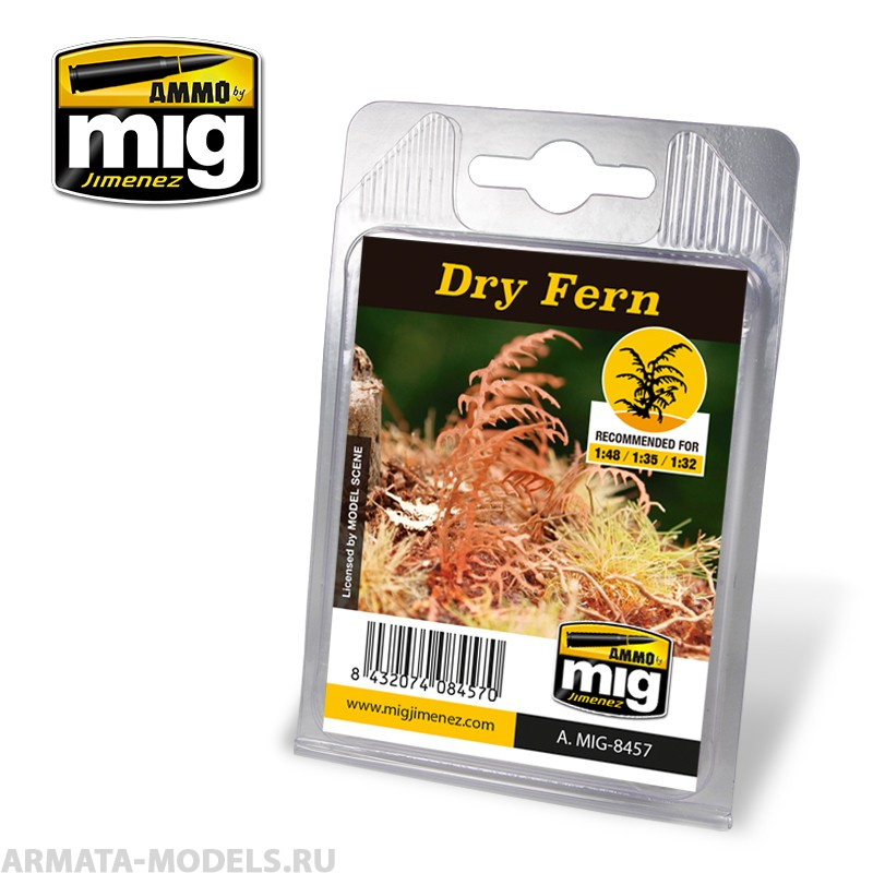 AMIG8457 Producto Листва готовая, натуральная DRY FERN