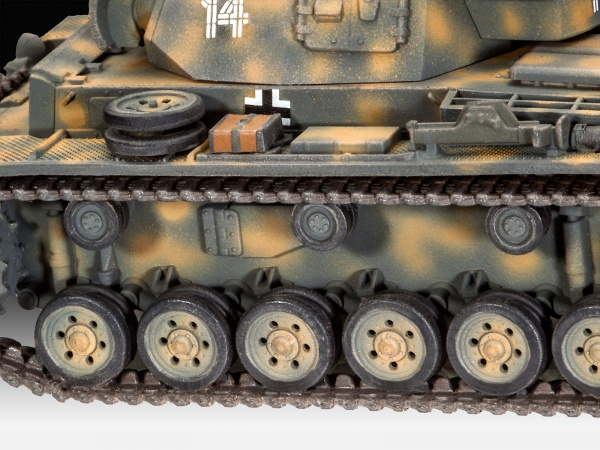 03251 Немецкий средний танк PzKpfw III Ausf. L времён Второй мировой войны Revell