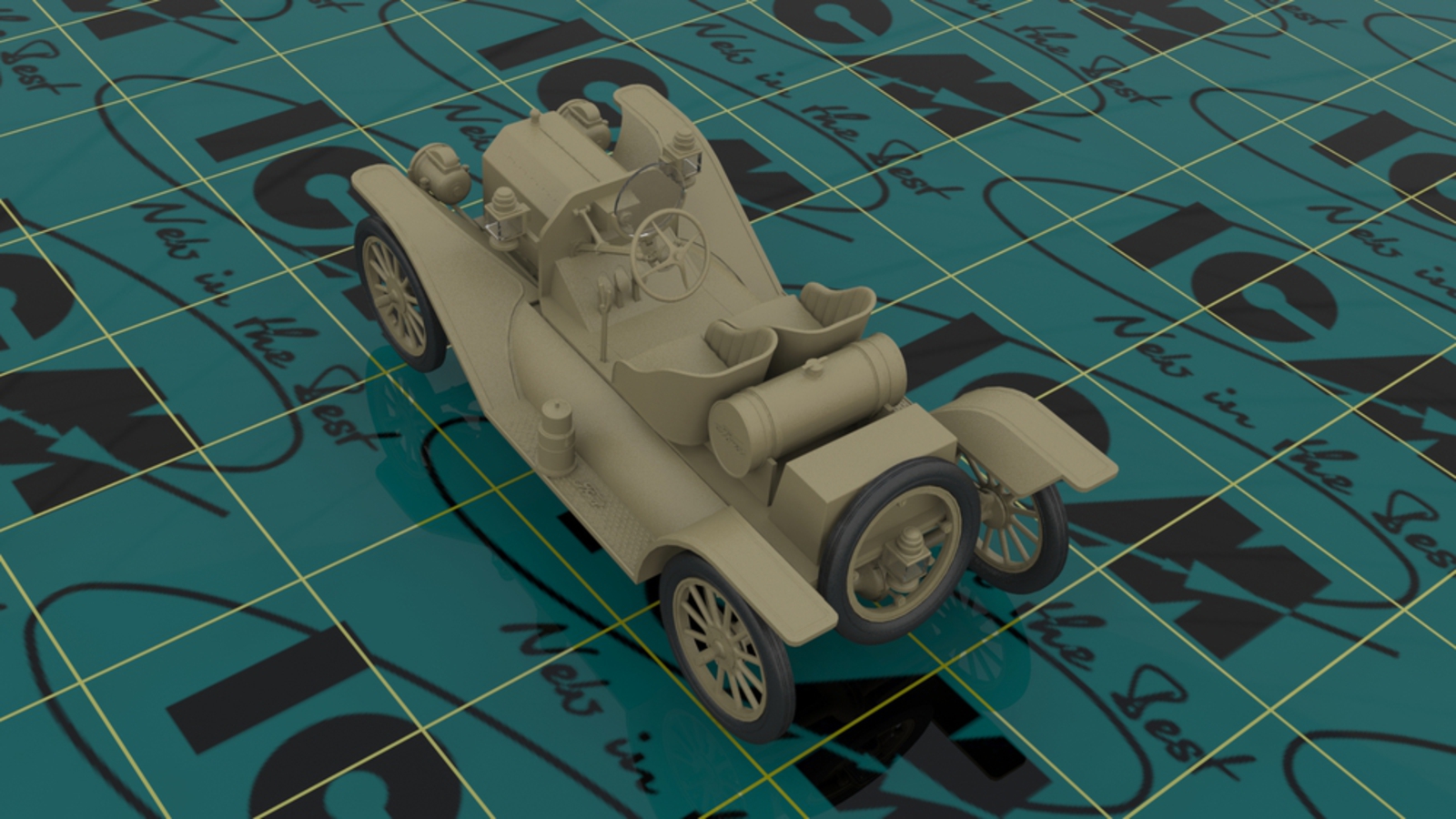 24015 Model T 1913 Спидстер, Американский спортивный автомобиль ICM