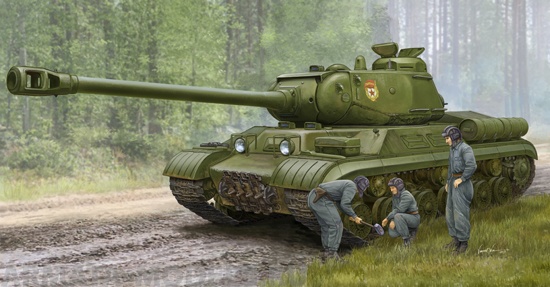 05589 Советский тяжелый танк ИС-2М Trumpeter