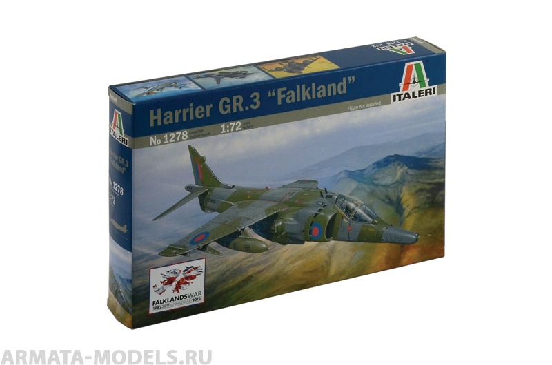 1278ИТ Самолет Harrier GR.3 Falkland Italeri