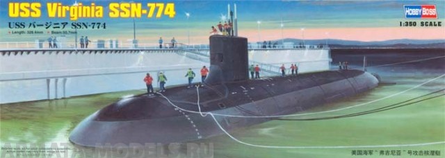 83513 Подводная Лодка USS Virginia SSN-774 Hobby Boss