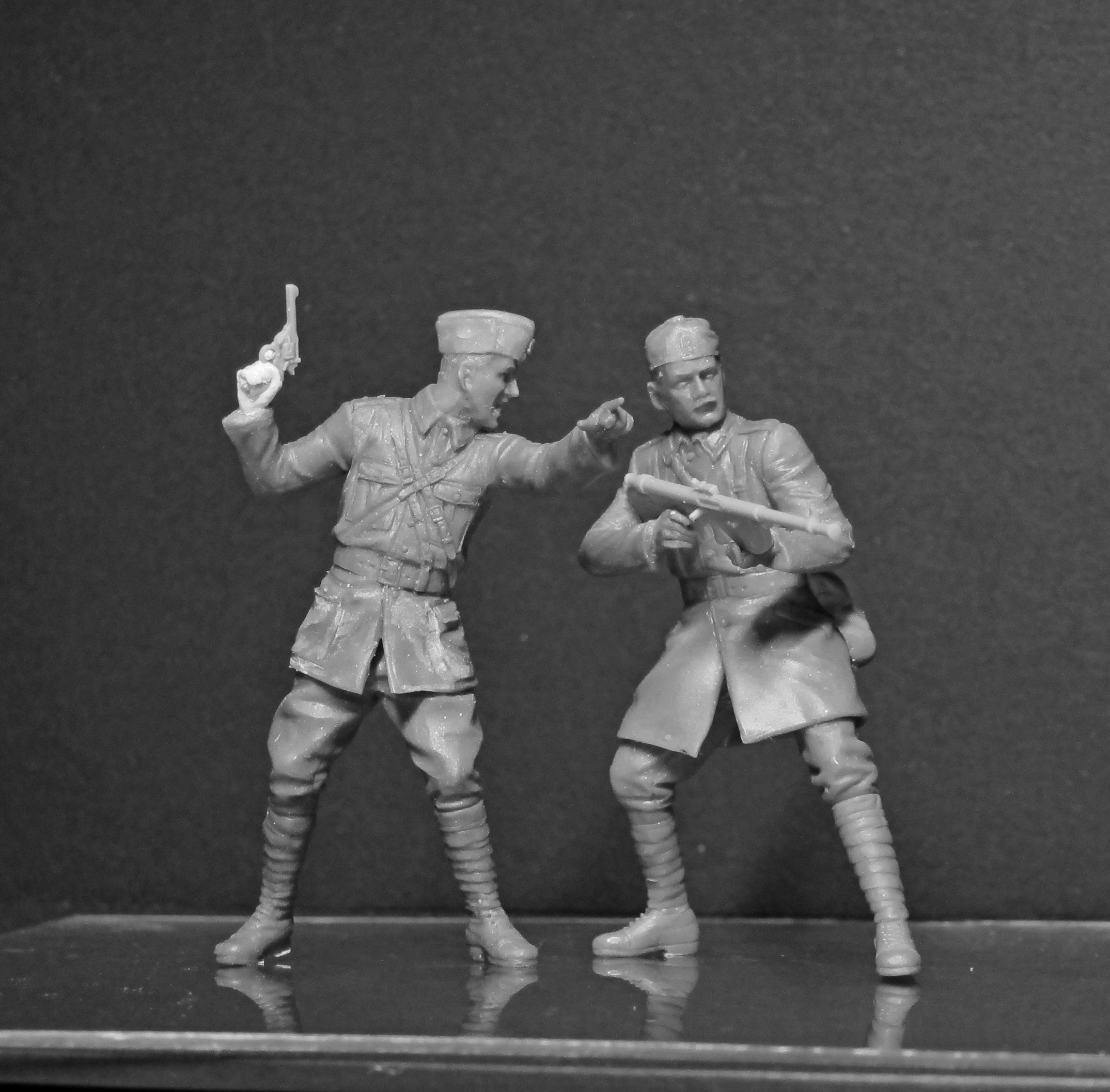 Набор фигурок 35562 Фигуры Греческие эвзоны (1940-1941 гг), (4 фигуры) ICM