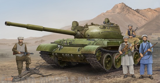 01551 Советский танк Т-62 мод.1975 +КТД2 Trumpeter