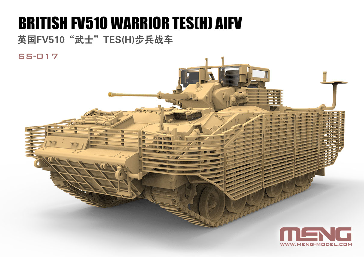 SS-017 Боевая машина пехоты British FV510 Warrior TES(H) AIFV Meng