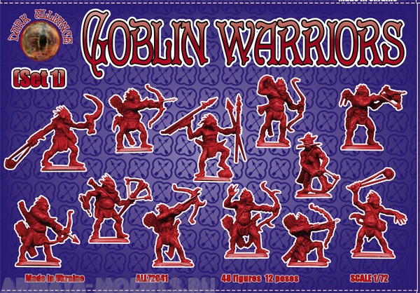 ALL72041 Goblin Warriors set 1 Dark Alliance