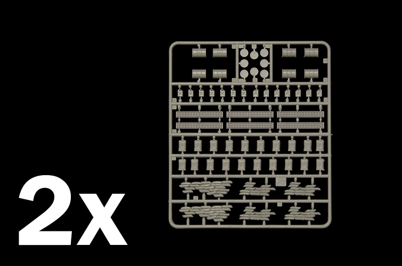 1327ИТ Аксессуары аэродрома Italeri