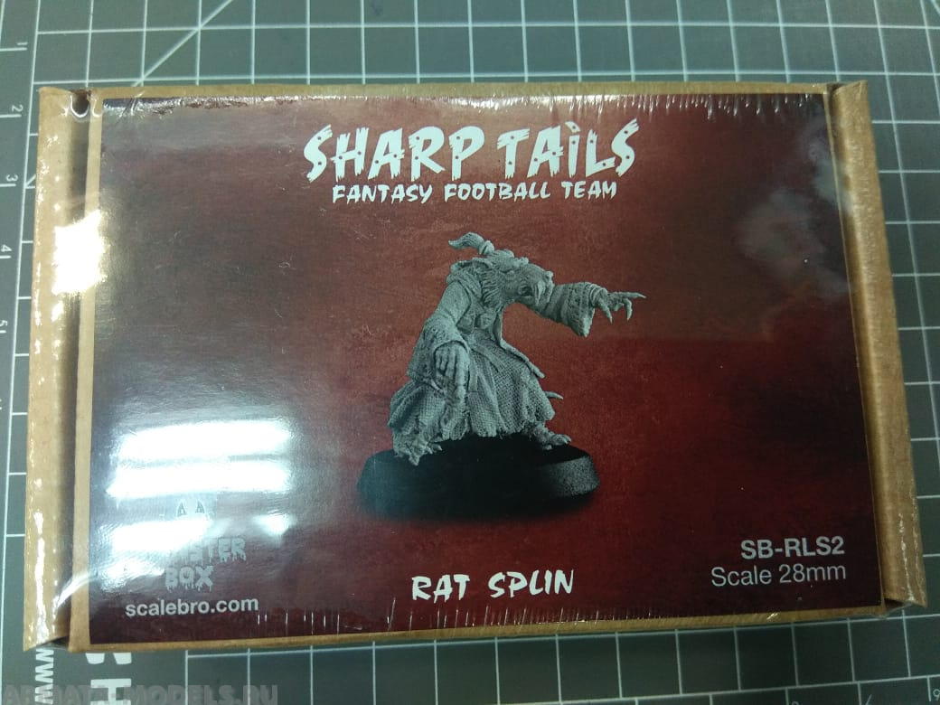 SB-RLS2 Декоративная фигурка из пластика Master Rat Spline ScaleBro