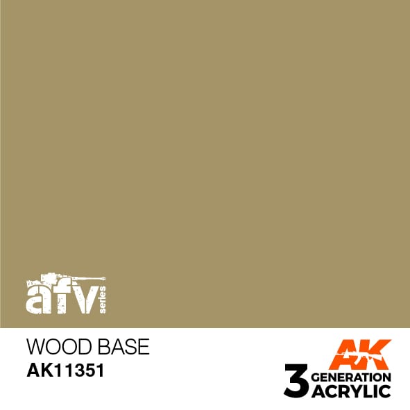 AK11351 Краска акриловая 3Gen Wood Base