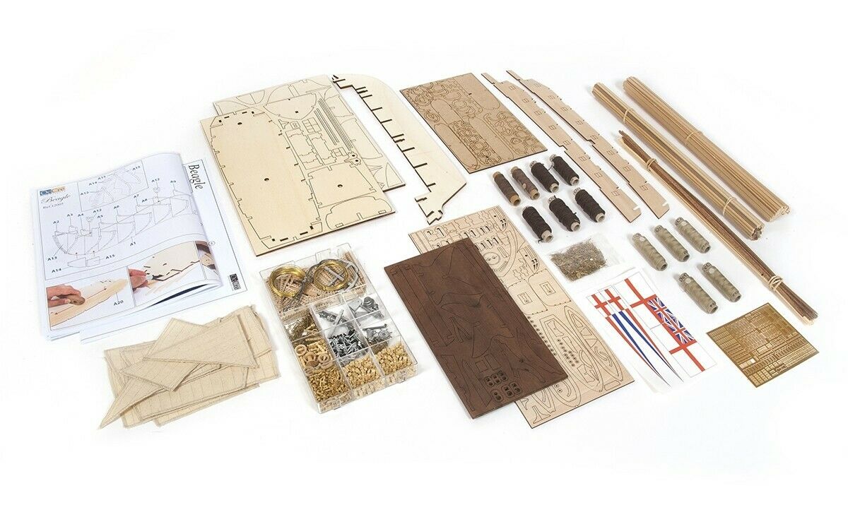 OC12005 Сборная модель корабля HMS Beagle OcCre