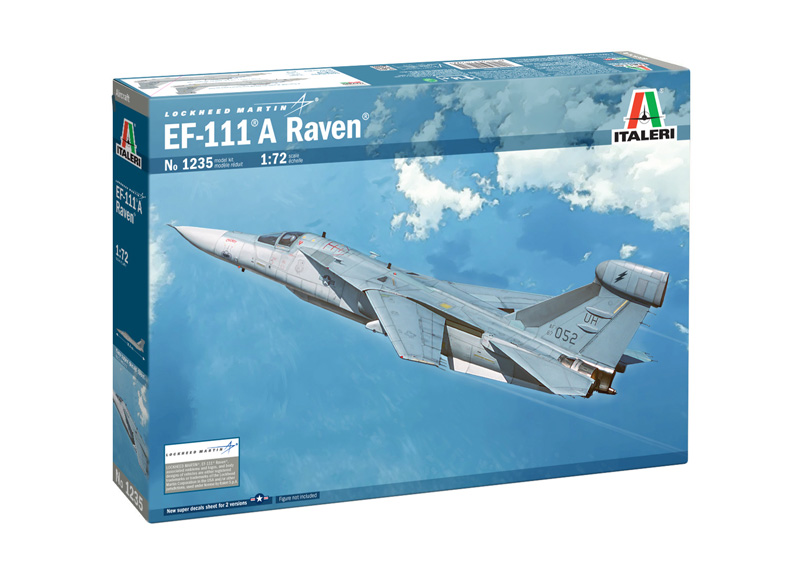 1235ИТ Самолет EF-111A Raven Italeri