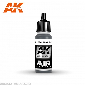AK2234 Акриловая краска Dark Sea Blue 17ml