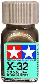80032T Х-32 Titanium Silver (Tитан серебристая) эмал.10мл.