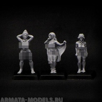 BV-3slave Игровая миниатюра  3 slavegirls 3 slavegirls