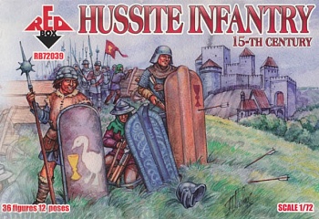 RB72039 Фигуры Hussite Infantry 15th century 