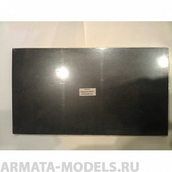 AH6108 Подставка черная МДФ 8х200х360 мм