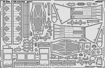 32357ED  A-1H exterior (for Trumpeter kit) 1/32