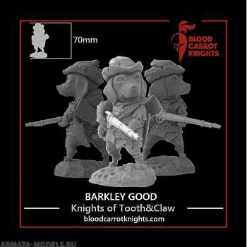 BCK-CM-006 Баркли Гуд | Коллекционная миниатюра 70 мм