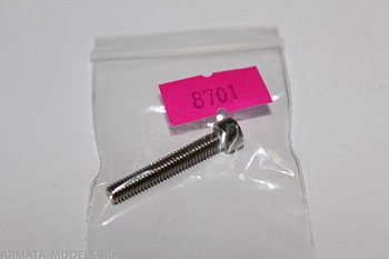 8701 Винт крепления головки блока 4 мм к компрессору 1202, 1203,1205, 1206, 1208