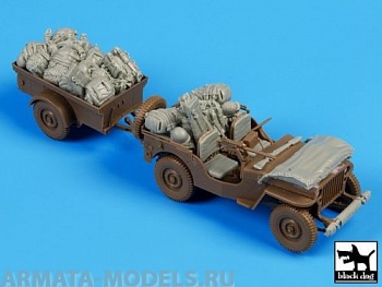 BDT35097 1/35 US Jeep Airborne before drop acc.set (BRONCO)