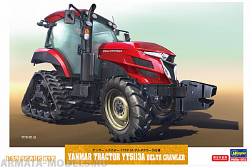 66104 Трактор Yanmar Tractor YT5113A Delta Crawler Type (HASEGAWA) 1/35
