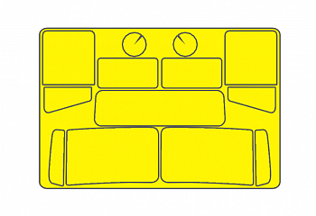 AM72635 Маска окрасочная для модели Град
