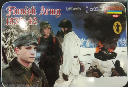 72M062ST Фигуры Finnish Army Winter War Strelets
