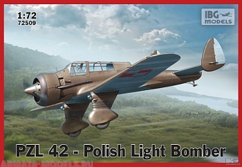 IBG72509 Самолёт PZL 42-Polish Light Bomber