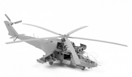 7273ПН Советский ударный вертолёт Ми-24А Звезда