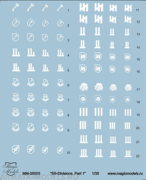 MM35003MAG MM35003 Wermacht tactical insignia 1/35