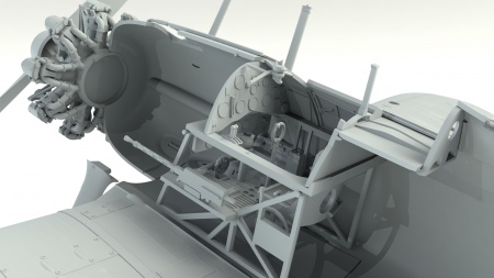 32040 Gloster Gladiator Mk.I, Британский истребитель IIМВ ICM