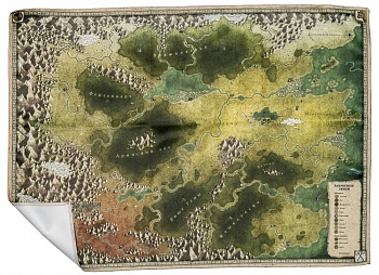 STFLFL09ST Запретные Земли: Карта Запретных земель (ткань)