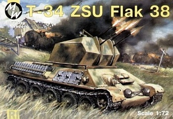 MW7213 T-34 ZSU Flak 38  GERMANY
