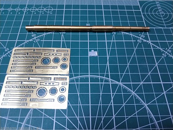 AM3543 Точеный 125-мм ствол пушки 2А46М-4/М-5 с тепловым кожухом и датчиком изгиба ствола для танков (Т-72, Т-90)