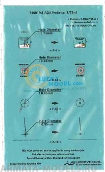 72001M1HD AOA probe sets 2 pieces