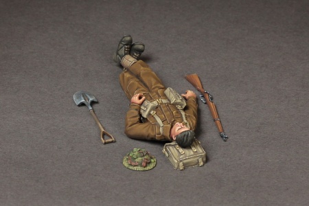 35135SOGA British infantryman at rest. SOGA Miniatures