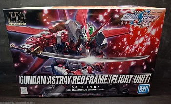 BND-2214591 Сборная модель HG Bandai Gundam Astray Red Frame(flight unit) 058