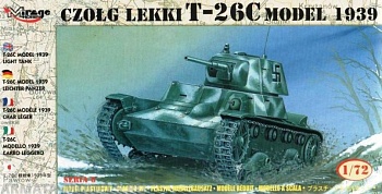 72612 Танк czolg lekki T-26C model 1939