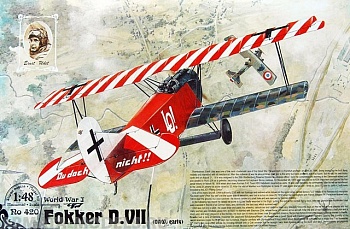 Rod420 Самолёт FOKKER D.VII (OAW-EARLY)