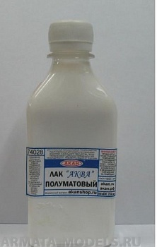 74028(250) Полуматовый лак “Аква” 250 мл