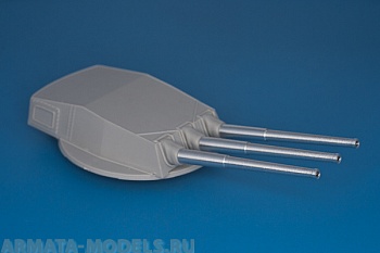 350L27RB Дополнения для моделей кораблей набор металлических стволов орудий главного калибра на Littorio, Roma, Vittorio vene