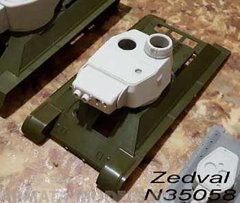 N35058 Набор деталей для конверсии Т-34-76 в Т-34-3